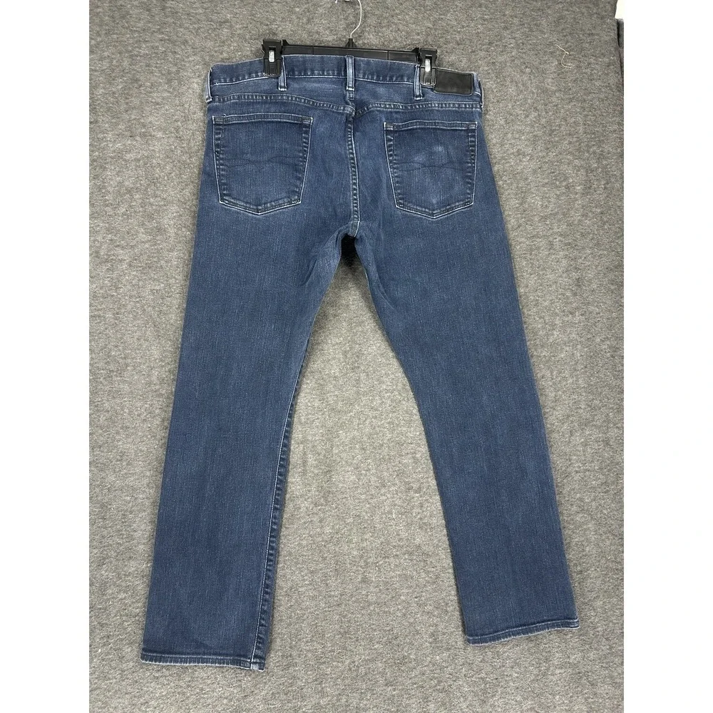Polo Ralph Lauren Jeans Mens 38x30 dark wash Varick‎ Slim Straight Preppy